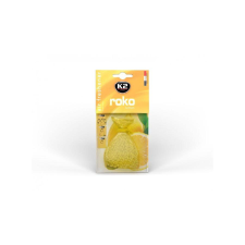 K2 AUTO citrom illatú légfrissítő csomag, 20g, roko Lemon illatosító, légfrissítő