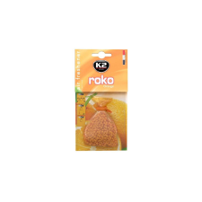 K2 AUTO narancs illatú légfrissítő csomag, 20g, roko illatosító, légfrissítő