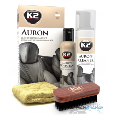 K2 K2 AURON bőrtisztító és ápoló szett
