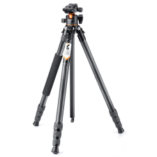 K&amp;F Concept A254C4+BH-35L karbon állvány + monopod (fekete-narancs) monopod