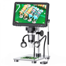 K&F Concept DM9 7" LCD Digitális Mikroszkóp/ 10X-1200X -1080P mikroszkóp