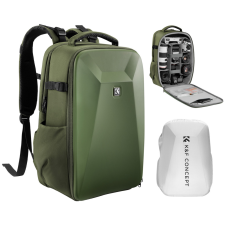 K&amp;F Concept Hardshell 22L Professzionális Kamera táska/ Fotós Hátizsák - zöld fotós táska, koffer