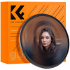 K&amp;F Concept Nano-B Series Halo Swirl, spirál hatás effekt szűrő, 58mm