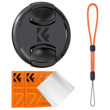 K&F Concept Objektívsapka + Pánt - 62mm lencsevédő sapka