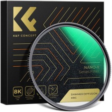 K&amp;FConcept K&amp;F Concept 67mm Shimmer-Diffusion Microfény Szűrő - Nano-X Microlight Csillag Filter objektív szűrő