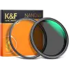K&amp;FConcept K&amp;F Concept 77mm ND2-ND32 Variálható Mágneses-ND-szűrő - Nano-X Állítható Natural Density "No X" Filter