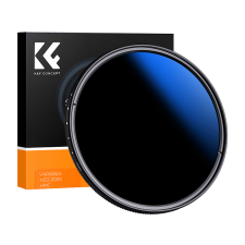 K&F C Series Ultra-thin, VARIO ND 2-2000 változtatható szürkeszűrő, 72mm objektív szűrő