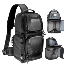 K-F CONCEPT Beta Messenger hardshell 10L fotós táska fekete fotós táska, koffer
