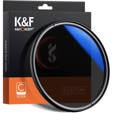 K&F CONCEPT KF01.1442 - 82mm Classic Series Slim MC CPL Szűrő (Kék bevonatú) (KF01.1442) objektív szűrő