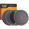  K&F Concept NANO-X series, MCUV + CPL szűrő, vízlepergető, karcálló, fém objektívsapka + tok, 72