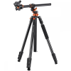 K-F CONCEPT T254A7+BH-28L állvány + monopod elforgatható középoszloppal fekete-narancssárga