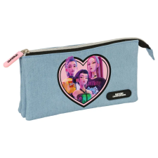 K-pop Démonvadászok Denim Dreams 3 rekeszes tolltartó 22 cm tolltartó