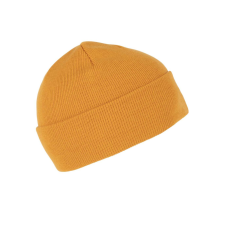 K-UP KP031 kötött duplafalu sapka, Cumin Yellow munkaruha