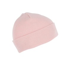 K-UP KP031 kötött duplafalu sapka, Pale Pink