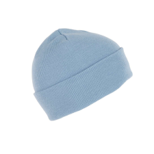 K-UP KP031 kötött duplafalu sapka, Sky Blue munkaruha