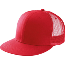 K-UP KP113 TRUCKER FLAT PEAK CAP - 6 PANELS U munkaruha