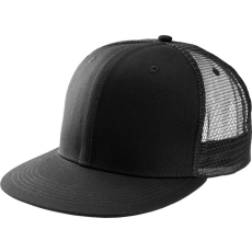 K-UP KP113 TRUCKER FLAT PEAK CAP - 6 PANELS U