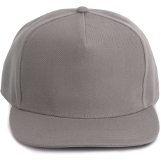 K-UP KP159 magas profilú 5 paneles baseball sapka K-UP, Light Grey/Light Grey-U
