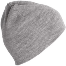 K-UP KP549 unisex akril kötöt sapka K-UP, Alloy Grey Heather-U
