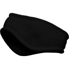 K-UP Uniszex fejpánt K-UP KP874 Fleece Headband -51, Black női sapka