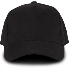 K-UP Uniszex sapka K-UP KP108 Oekotex Certified 6 panel Cap -Egy méret, Black