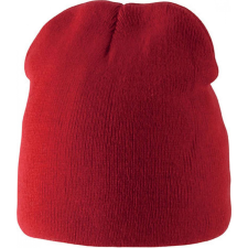 K-UP Uniszex sapka K-UP KP518 Fleece Lined Beanie -Egy méret, Red női sapka
