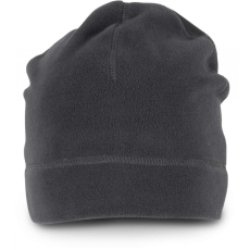 K-UP Uniszex sapka K-UP KP879 polar Fleece Beanie -Egy méret, Dark Grey