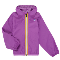 K-Way Széldzseki LE VRAI PETIT CLAUDE 4.0 100 % NYLON RECYCLED Lila 10 éves