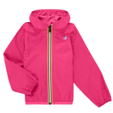 K-Way Széldzseki LE VRAI PETIT CLAUDE 4.0 100 % NYLON RECYCLED Rózsaszín 10 éves