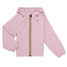 K-Way Széldzseki LE VRAI PETIT CLAUDE 4.0 100 % NYLON RECYCLED Rózsaszín 4 éves