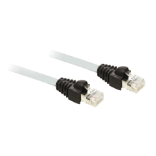 Kábel, Ethernet, Cat 5E, 2 x RJ45, megerősített, 3m TCSECE3M3M3S4 Schneider villanyszerelés