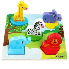 Kabi Formatábla - Vadállatok kreatív és készségfejlesztő