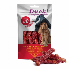 Kacsahúsos-sajtos snack kolbász 80g Jk 44969 jutalomfalat kutyáknak