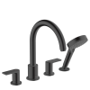  Kád csaptelep Hansgrohe Vernis Shape zuhanyszettel együtt fekete matt 71459670