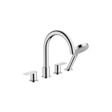  Kád csaptelep Hansgrohe Vernis Shape zuhanyszettel együtt króm 71459000 csaptelep