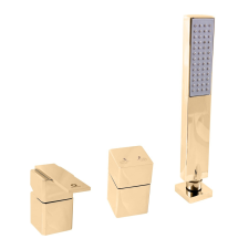  Kád csaptelep RAV SLEZÁK LOIRA zuhanyszettel együtt arany LR575.5PZ csaptelep