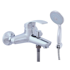 Kád csaptelep RAV SLEZÁK MISSISSIPPI zuhanyszettel együtt 150 mm króm MS054.51 csaptelep