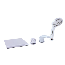  Kád csaptelep RAV SLEZÁK zuhanyszettel együtt króm D474.5P csaptelep