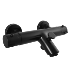Kád csaptelep S-Line Pro zuhanyszett nélkül 150 mm fekete SIKOBSLPRO222TC csaptelep