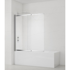 Kádparaván SAT Vision 140x120 cm króm SATVZVI120CRT kád, zuhanykabin