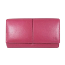 Kadro Carelli Nagyméretű női bőr pénztárca pink színben pénztárca