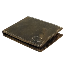 Kadro Giorgio Carelli Férfi bőr pénztárca RFID védelemmel, barna színben