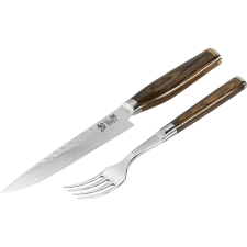 KAI TDM907 Shun Premier Tim Mälzer Steak készlet (2 darabos) (KAI TDM907) tányér és evőeszköz