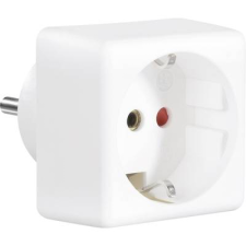 Kaiser Konnektor átalakító adapter Európa, fehér, 141k (141k) villanyszerelés