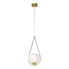  KAJA K-4775 NEVE GOLD Sárgaréz Színű Függeszték 1xE14 10W IP20