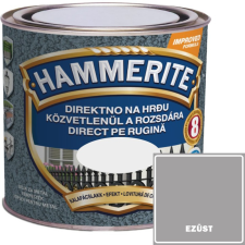 KALAPÁCSLAKK EZÜST - HAMMERITE FÉMFESTÉK - KÖZVETLENÜL A ROZSDÁRA - 0,75L zománcfesték