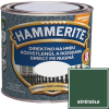  KALAPÁCSLAKK SÖTÉTZÖLD - HAMMERITE FÉMFESTÉK - KÖZVETLENÜL A ROZSDÁRA - 0,75L