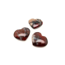 Kalcedon lila szív 3-3,5cm medál