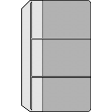  Kalendárium betét, névjegytartó, "L", SATURNUS naptár, kalendárium