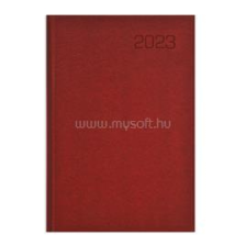 Kalendart Economic 2023-as E011 B5 heti beosztású bordó határidőnapló (23E011E-002) határidőnapló